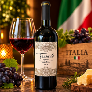 🍷 Tessuto Primitivo Salento IGP – 75 cl
